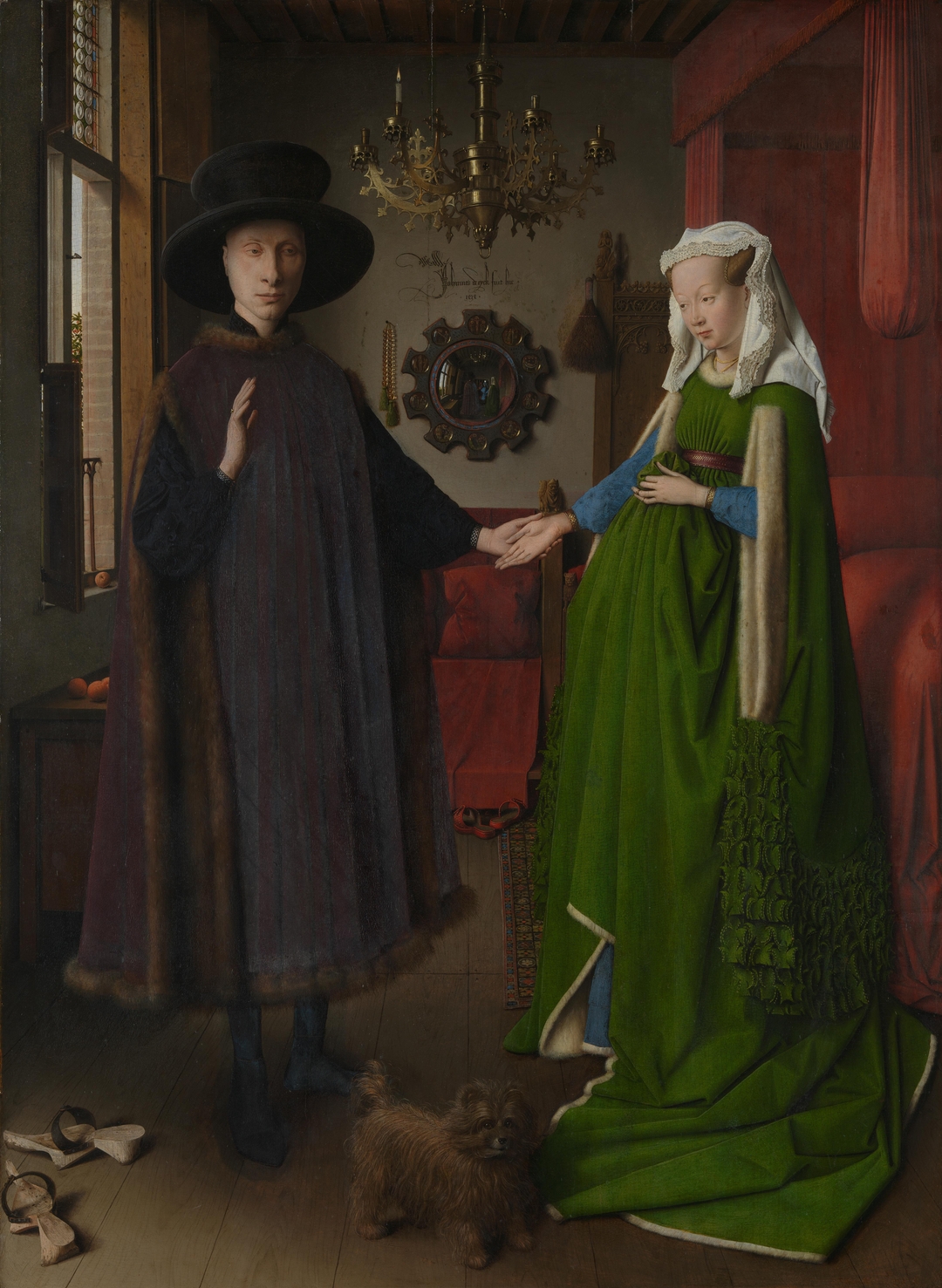 Why Are There So Many Random Objects in Jan van Eyck’s Arnolfini Portrait?